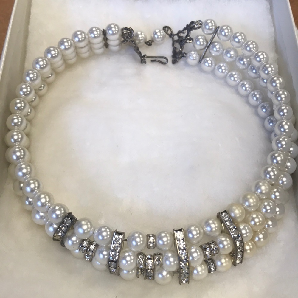 Pearl Wedding Choker